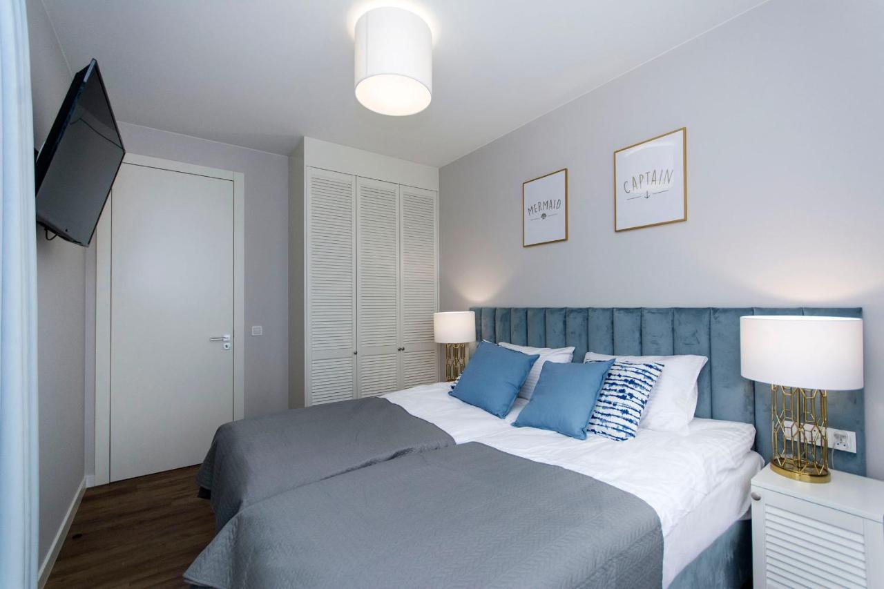 Blue Rentyear Apartments Gdansk Bagian luar foto